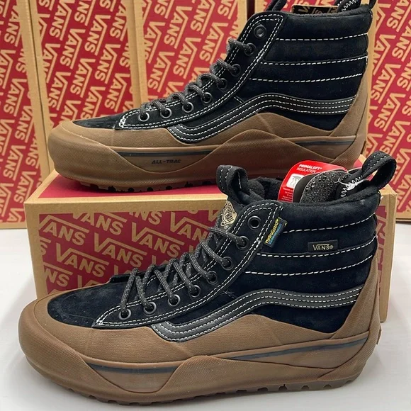 Vans Men’s Sk8-Hi Dip Mte-2
Black/Gum
VN0009QKB9M
Boots Cold Weather Snea… - Picture 2 of 16